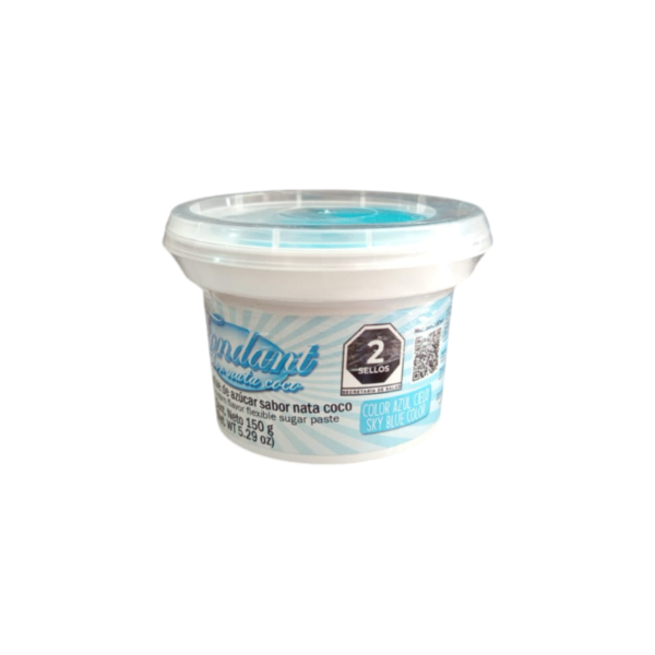 FONDANT NATA-COCO AZUL CIELO 150G