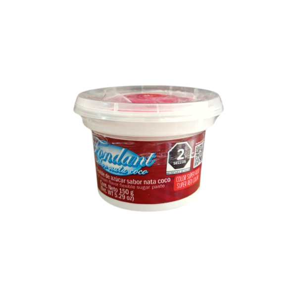 FONDANT SUPER ROJO 150G BAKER