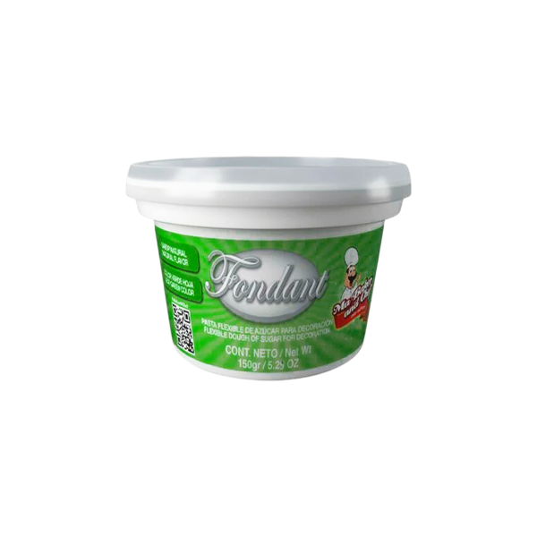 FONDANT VERDE HOJA 150G BAKER