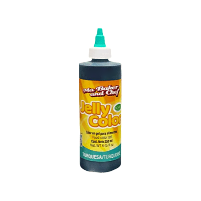 JELLY COLOR TURQUESA BAKER 250ML