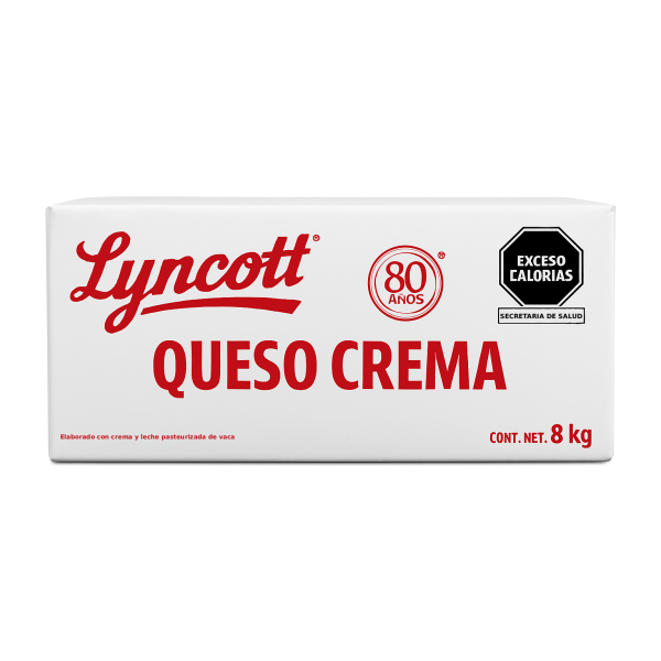 QUESO CREMA LYNCOTT 8KG