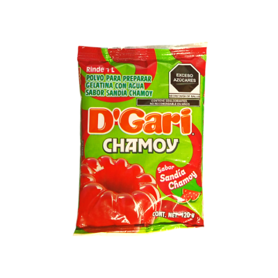 GELATINA DGARI SANDIA CHAMOY 50X120GRS
