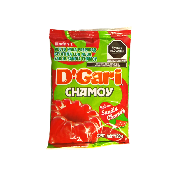 GELATINA DGARI SANDIA CHAMOY 50X120GRS