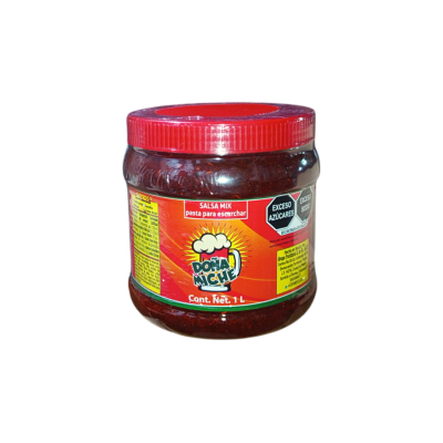 SALSA MIX PARA ESCARCHAR DOÑA MICHE MORA AZUL 16X1LT