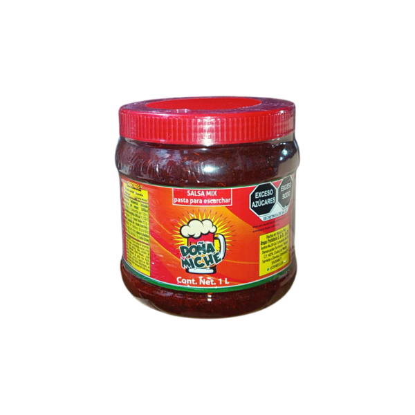 SALSA MIX PARA ESCARCHAR DOÑA MICHE MORA AZUL 16X1LT