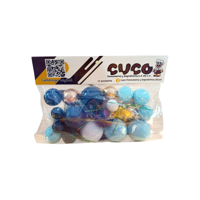 ESFERA MIX PRINCIPE (AZUL,BLANCO Y DORADO)