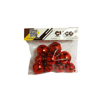 ESFERA DISCO SIN PALILLO ROJO