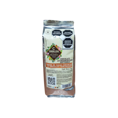 TROZOS CACAO CUBIERTOS DE CHOCCOLATE SEMIAMARGO CORDILLERA 53% 8X1KG