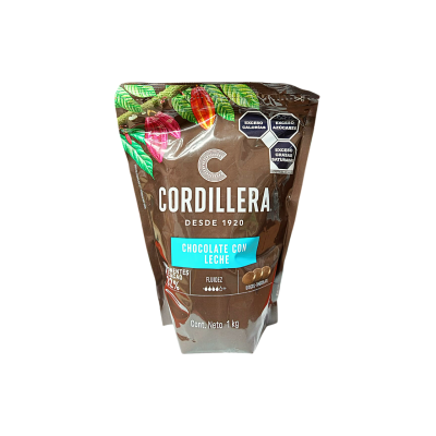 COBERTURA CORDILLERA CHOCOLATE CON LECHE 32% 10X1KG