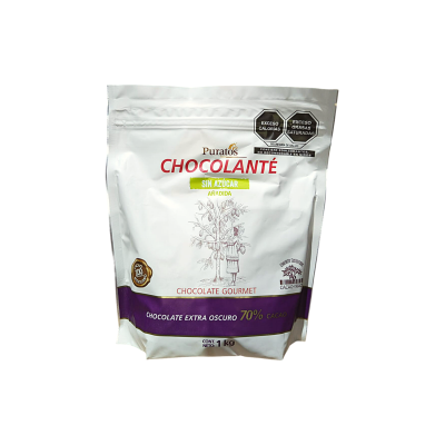 CHOCOLATE 70% GOURMET SIN AZUCAR PURATOS 8X1KG