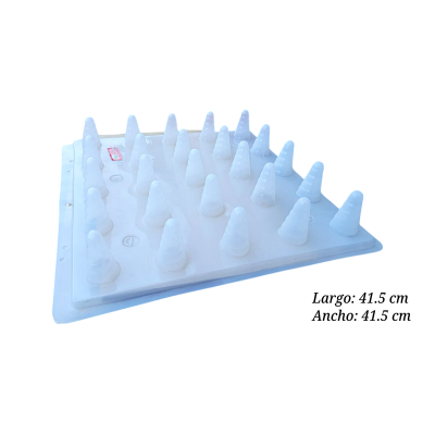 MOLDE GELIPALETA UNICORNIO CON 25 CAVIDADES INTERMEX