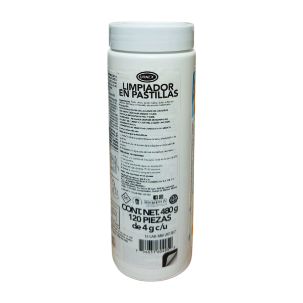 URNEX LIMPIADOR DE LACENTA DE VAPOR RINZA 480GR ETRUSCA