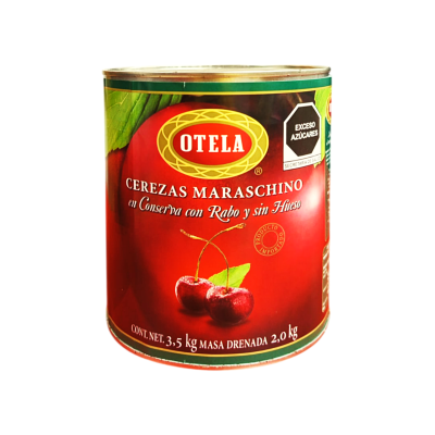 CEREZA ROJA TALLO SIN HUESO OTELA 3X3.5KG
