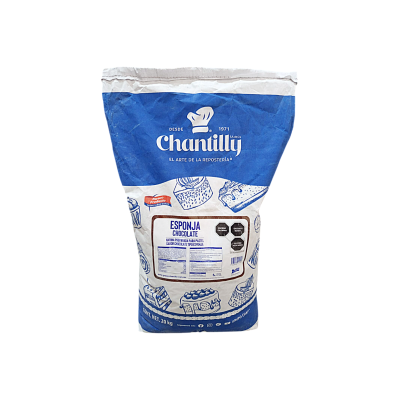 HARINA ESPONJA CHOCOLATE CHANTILLY 20KG