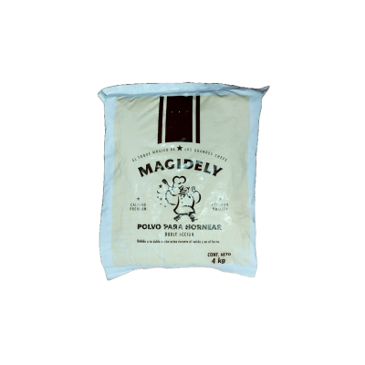POLVO PARA HORNEAR DOBLE ACCION MAGIDELY 4KG