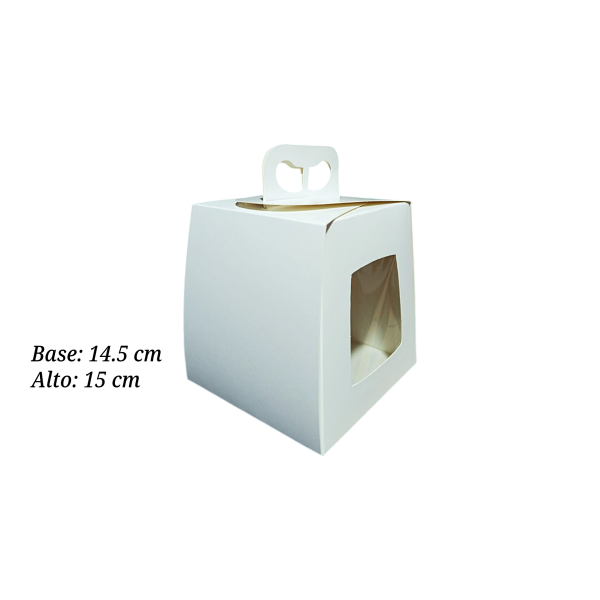 CAJA PARA PANETTONE CHICO 14.5X15 CM