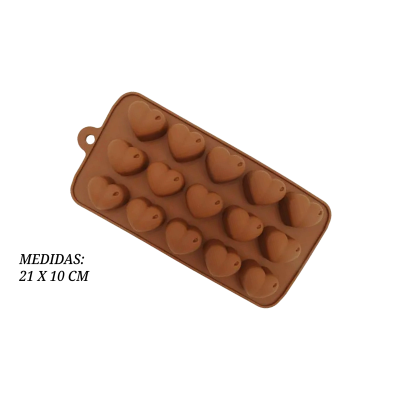 MOLDE CORAZON 15 CAV SIL001167