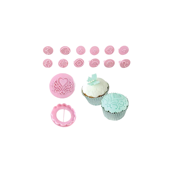 SELLO MARCADOR PARA FONDANT CORAZONES 4-2404-H 4-2404-F