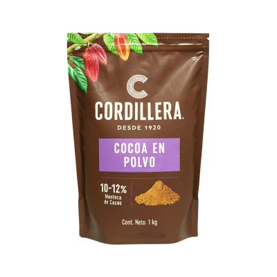 COCOA EN POLVO CORDILLERA 10%-12%  10X1KG (1080234)