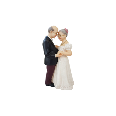 FIGURA GRANDE DE NOVIOS 25/50 AÑOS