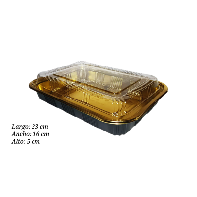 CHAROLA DORADA CON TAPA 23X16X5CM (DPB000049)
