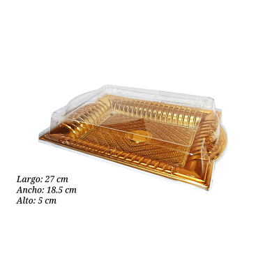 CHAROLA DORADA CON TAPA 27X18.5X5CM (DPB000004)