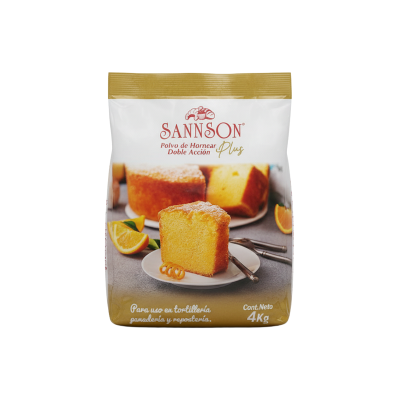 POLVO PARA HORNEAR SANSSON PLUS 4KG