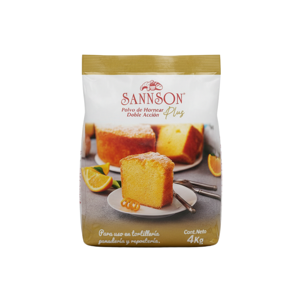 POLVO PARA HORNEAR SANSSON PLUS 4KG