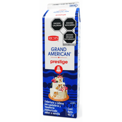 GRAND AMERICAN PRESTIGE SABOR A VAINILLA RICHS 12X907GR