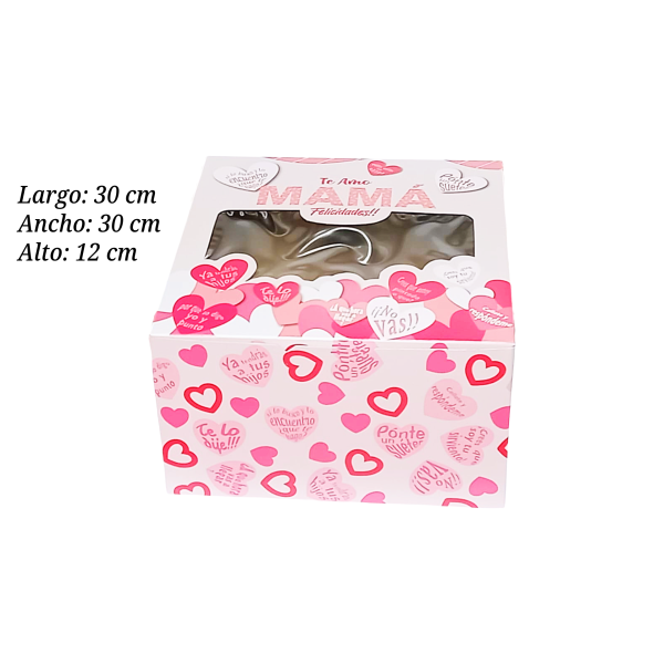 CAJA T/AMERICANO 30X30X12 CON VENTANA