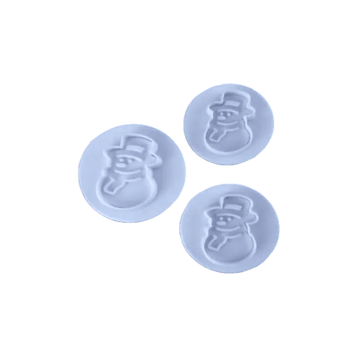 JGO CORTADOR EYECTOR MUÑECO DE NIEVE 3PZ 4-2977