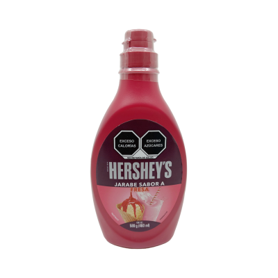 JARABE HERSHEY FRESA 6X589GR