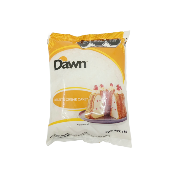 HARINA DAWN DELEITE CREM CAKE VAINILLA 15X1KG
