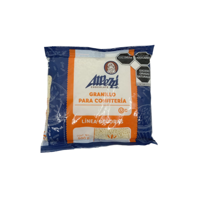 GRANILLO CHOCOLATE BLANCO ALPEZZI 20X500GR PT0601006