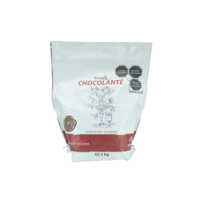 CHOCOLATE OSCURO 58% CACAO GOTA PURATOS 8X1KG
