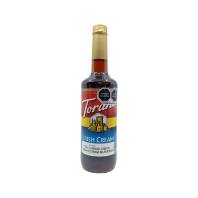 JARABE SABOR CREMA IRLANDESA TORANI 750ML