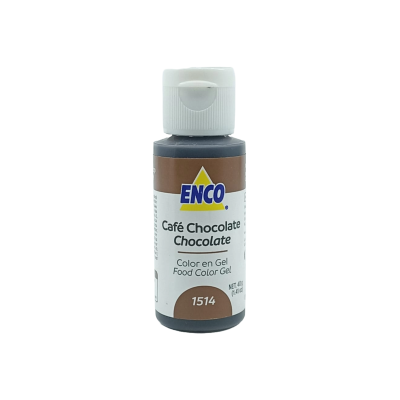 COLOR EN GEL CAFE CHOCOLATE ENCO 40GR