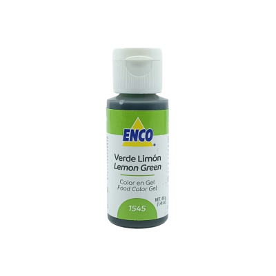 COLOR VERDE LIMON EN GEL ENCO 40GR