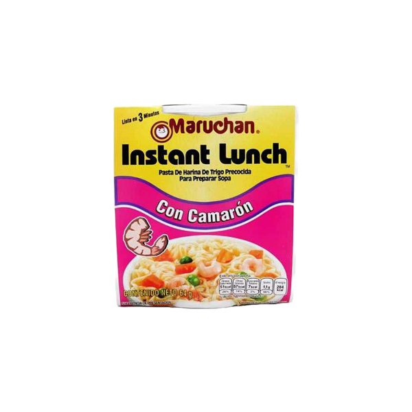 MARUCHAN CAMARON SIN CHILE 12X64GR