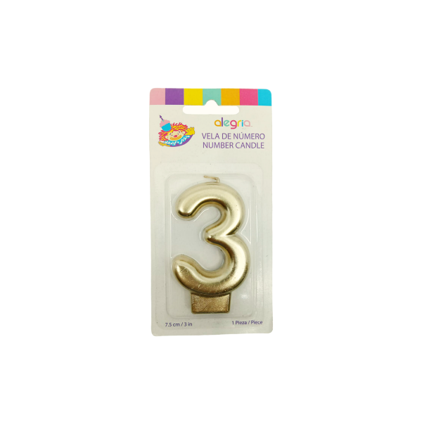 VELA 61050 NO. 3 DORADO CND000873