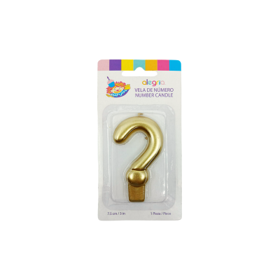 VELA 61050 SIGNO INTERROGACION DORADA CND000986