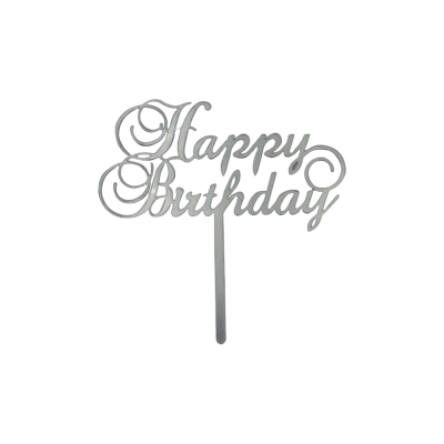 DECO ACRIL HAPPY BIRTHDAY PLATA CTP000743