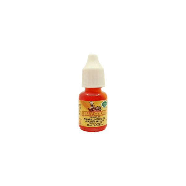 JELLY COLOR AMARILLO DORADO BAKER 10ML