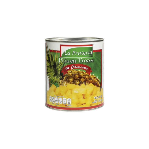 PIÑA EN TROZOS LA PRATERIA 6X3.03KG