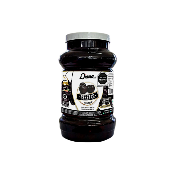 CEREZAS DIANA NEGRA SIN TALLO 4X3.5KG