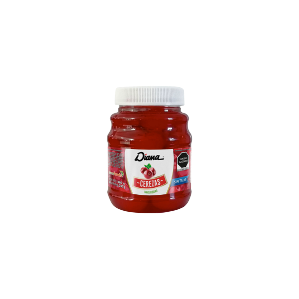 CEREZAS DIANA ROJA SIN TALLO 12X460GR
