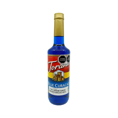JARABE SABOR CURACAO AZUL TORANI 750ML