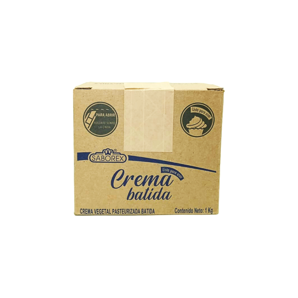 CREMA BATIDA SABOREX NATURA 1KG