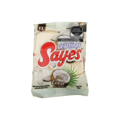 SAYES GELATINA COCO 50/120GRS