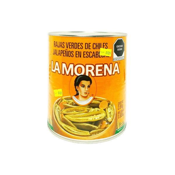 CHILE RAJAS LA MORENA 6X2.8KG